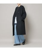 【ナノ ユニバース/nano universe】のSUPER110blend リバーノーカラーロングコート 人気、トレンドファッション・服の通販 founy(ファニー) ファッション Fashion レディースファッション Fashion for Women アウター Coat / Outerwear Collection コート・ロングコート・ピーコート Long Coats, Peacoats & More インナー Innerwear シンプル Simple, Minimal ダブル Double, Double-Breasted バランス Balance, Style Balance フェイス Face, Facial Design フロント Front, Front Design ポケット Pocket, Pocket Detail リラックス Relax, Relaxed Fit ロング Long, Long-Length エレガント 上品 Elegant 2025年 2025 2025-2026秋冬・A/W Autumn/Winter 2025–26 AW25–26 thumbnail ブラック|ID: prp329100004737332 ipo3291000000035035752
