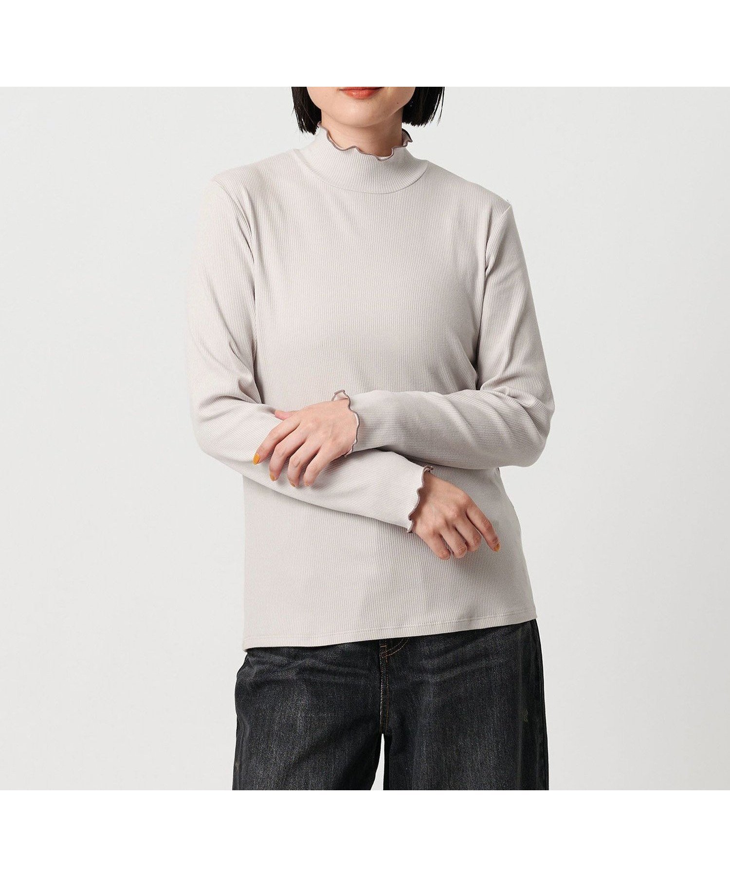 【ユナイテッドアローズ/UNITED ARROWS】のリブメロー ハイネックカットソー A DAY IN THE LIFE インテリア・キッズ・メンズ・レディースファッション・服の通販 founy(ファニー) ファッション Fashion レディースファッション Fashion for Women トップス・カットソー Cut & Sew Tops カットソー・ベーシックTシャツ Cut-and-Sewn Tops / Stretch Tees & Basics インナー Innerwear トレンド Trend, Trending Now バランス Balance, Style Balance フィット Fit, Slim Fit ロング Long, Long-Length アウトレット Outlet / Clearance おすすめ Recommended / Our Picks ビジネス 仕事 通勤 Business / Work / Commuting NATURAL|ID: prp329100004737355 ipo3291000000034635578