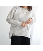 【イッカ/ikka】のカットジャガード裾レイヤープルオーバー 人気、トレンドファッション・服の通販 founy(ファニー) ファッション Fashion レディースファッション Fashion for Women トップス・カットソー Cut & Sew Tops カジュアルプルオーバー・ニットトップス Pullovers & Knit Tops / Casual Pullovers カットジャガード Cut Jacquard カットソー Cut and Sewn Top ドッキング Docking, Mixed Material thumbnail ライトグレー|ID: prp329100004737364 ipo3291000000034517066