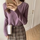 【ミニミニストア/miniministore】のヒートインナー レディース あったか くすみパープル|ID: prp329100004737366 ipo3291000000034465270