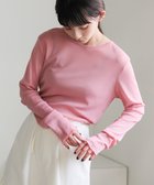 【セレクトモカ/SELECT MOCA】のクルーネックシアープルオーバー ピンク-03|ID: prp329100004737367 ipo3291000000034247570