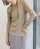 【セレクトモカ/SELECT MOCA】のクルーネックシアープルオーバー グレイッシュベージュ-06|ID: prp329100004737367 ipo3291000000034247574