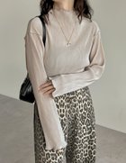 【リエディ/Re:EDIT】の配色切り替えメロープリーツハイネックトップス 人気、トレンドファッション・服の通販 founy(ファニー) ファッション Fashion レディースファッション Fashion for Women トップス・カットソー Cut & Sew Tops インナー Innerwear シンプル Simple, Minimal ハイネック High Neck, Mock Neck ビスチェ Bustier, Corset Top プリーツ Pleats, Pleated ベスト Vest, Waistcoat 無地 Plain, Solid Color thumbnail グレージュ|ID: prp329100004737373 ipo3291000000034518293