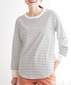 【イッカ/ikka】のコットンUSA裾ラウンドロンT 人気、トレンドファッション・服の通販 founy(ファニー) ファッション Fashion レディースファッション Fashion for Women トップス・カットソー Cut & Sew Tops ロングTシャツ・Tシャツ Longline T-Shirts & Tees おすすめ Recommended / Our Picks インナー Innerwear カットソー Cut and Sewn Top スウェット / スエット Sweatshirt, Sweatwear バランス Balance, Style Balance フレア Flare, Flared ボトム Bottoms, Lower Wear ボーダー Border, Stripe ラウンド Round, Round Neck ワイド Wide, Wide Fit 定番 Standard, Basic Item 無地 Plain, Solid Color thumbnail ソノタ|ID: prp329100004737387 ipo3291000000034299248
