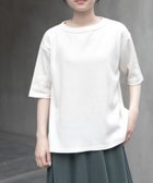 【アーバンリサーチ ドアーズ/URBAN RESEARCH DOORS】のFORK SPOON ミニワッフル5分袖Tシャツ 人気、トレンドファッション・服の通販 founy(ファニー) ファッション Fashion レディースファッション Fashion for Women トップス・カットソー Cut & Sew Tops シャツ・ブラウス・オフィスカジュアル Elegant Blouses & Button-Ups ロングTシャツ・Tシャツ Longline T-Shirts & Tees 2025年 2025 2025春夏・S/S Spring/Summer 2025 SS25 インナー Innerwear シンプル Simple, Minimal ベーシック Basic, Essential ワッフル Waffle, Waffle Knit 夏 Summer 定番 Standard, Basic Item S/S・春夏 SS, Spring/Summer, Warm Season thumbnail OFF|ID: prp329100004737395 ipo3291000000034219103
