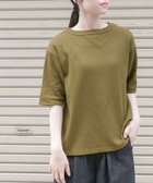 【アーバンリサーチ ドアーズ/URBAN RESEARCH DOORS】のFORK SPOON ミニワッフル5分袖Tシャツ 人気、トレンドファッション・服の通販 founy(ファニー) ファッション Fashion レディースファッション Fashion for Women トップス・カットソー Cut & Sew Tops シャツ・ブラウス・オフィスカジュアル Elegant Blouses & Button-Ups ロングTシャツ・Tシャツ Longline T-Shirts & Tees 2025年 2025 2025春夏・S/S Spring/Summer 2025 SS25 インナー Innerwear シンプル Simple, Minimal ベーシック Basic, Essential ワッフル Waffle, Waffle Knit 夏 Summer 定番 Standard, Basic Item S/S・春夏 SS, Spring/Summer, Warm Season thumbnail TURMERIC|ID: prp329100004737395 ipo3291000000034219104