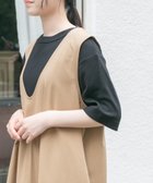 【アーバンリサーチ ドアーズ/URBAN RESEARCH DOORS】のFORK SPOON ミニワッフル5分袖Tシャツ 人気、トレンドファッション・服の通販 founy(ファニー) ファッション Fashion レディースファッション Fashion for Women トップス・カットソー Cut & Sew Tops シャツ・ブラウス・オフィスカジュアル Elegant Blouses & Button-Ups ロングTシャツ・Tシャツ Longline T-Shirts & Tees 2025年 2025 2025春夏・S/S Spring/Summer 2025 SS25 インナー Innerwear シンプル Simple, Minimal ベーシック Basic, Essential ワッフル Waffle, Waffle Knit 夏 Summer 定番 Standard, Basic Item S/S・春夏 SS, Spring/Summer, Warm Season thumbnail BLACK|ID: prp329100004737395 ipo3291000000034219105