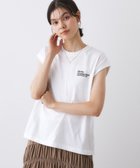 【デッサン/Dessin】の【洗える】オーガニックコットンフレンチスリーブ 人気、トレンドファッション・服の通販 founy(ファニー) ファッション Fashion レディースファッション Fashion for Women おすすめ Recommended / Our Picks シンプル Simple, Minimal スマート Smart, Elegant スリーブ Sleeve, Long Sleeve / Short Sleeve チェーン Chain, Chain Strap デニム Denim, Jeans Material フレンチ French, French Style ワイド Wide, Wide Fit 洗える Machine Washable thumbnail ホワイト|ID: prp329100004737406 ipo3291000000034262710