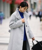 【アー ヴェー ヴェー/a.v.v】の【2WAY】折り返しラペルロングコート グレー|ID: prp329100004737825 ipo3291000000034400249