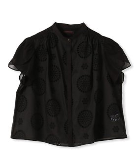 【トゥモローランド/TOMORROWLAND】のコットンコンビネーション ペタルスリーブブラウス 人気、トレンドファッション・服の通販 founy(ファニー) ファッション Fashion レディースファッション Fashion for Women トップス・カットソー Cut & Sew Tops シャツ・ブラウス・オフィスカジュアル Elegant Blouses & Button-Ups エアリー Airy Texture ギャザー Gathered, Ruffled ショルダー Shoulder, Shoulder Strap スリーブ Sleeve, Long Sleeve / Short Sleeve フォルム Silhouette, Form 定番 Standard, Basic Item |ID:prp329100004737853