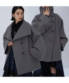 【ハレ/HARE】のウーリーテック2WAYミドルコート 人気、トレンドファッション・服の通販 founy(ファニー) ファッション Fashion レディースファッション Fashion for Women アウター Coat / Outerwear Collection コート・ロングコート・ピーコート Long Coats, Peacoats & More ウェーブ Wavy Pattern ショート Short, Short Length スタンド Stand Collar, Upright Stand ストレート Straight, Straight Cut フレア Flare, Flared ボトム Bottoms, Lower Wear ミドル Middle Length, Mid Height ワイド Wide, Wide Fit thumbnail グレー15|ID: prp329100004737855 ipo3291000000034880361