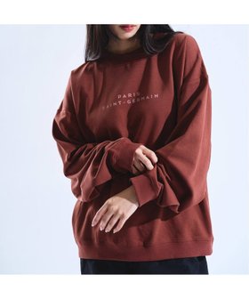 【エディフィス/EDIFICE】の【Paris Saint-Germain】エンブレム スウェットシャツ 人気、トレンドファッション・服の通販 founy(ファニー) ファッション Fashion レディースファッション Fashion for Women トップス・カットソー Cut & Sew Tops シャツ・ブラウス・オフィスカジュアル Elegant Blouses & Button-Ups レディースパーカー・カジュアルフーディー Casual Hoodies & Sweatshirts スウェット・クルーネックトップス Sweatshirts & Crewnecks / Relaxed Fit Sweat Tops スウェット / スエット Sweatshirt, Sweatwear フロント Front, Front Design プリント Print, Printed Pattern |ID:prp329100004737917