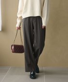 【ビューティ&ユース ユナイテッドアローズ/BEAUTY&YOUTH / UNITED ARROWS】の裏起毛バックゴム ストレートパンツ ウォッシャブル DK.GRAY|ID: prp329100004737925 ipo3291000000034465478