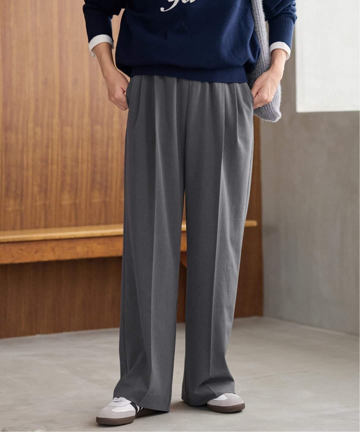 【ジャーナルスタンダード レリューム/JOURNAL STANDARD relume】の《追加/一部WEB限定/新色》スムースフレアタックパンツ 人気、トレンドファッション・服の通販 founy(ファニー) ファッション Fashion レディースファッション Fashion for Women パンツ Pants & Trousers 2025年 2025 2025-2026秋冬・A/W Autumn/Winter 2025–26 AW25–26 センター Center, Center Line フレア Flare, Flared other-1|ID: prp329100004737942 ipo3291000000034401149