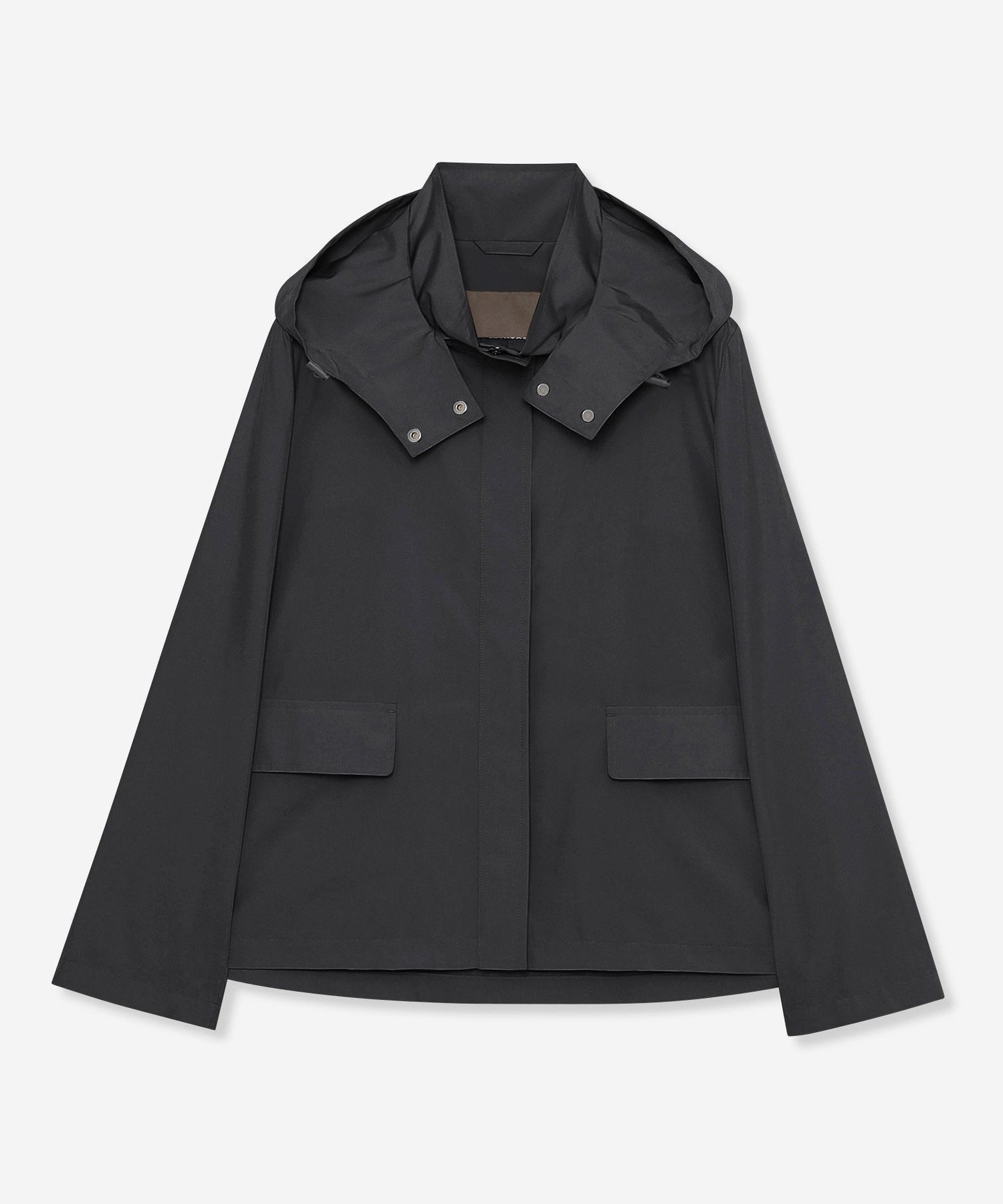 【マッキントッシュ ロンドン/MACKINTOSH LONDON】のライトタフタフーデットコート インテリア・キッズ・メンズ・レディースファッション・服の通販 founy(ファニー) 　ファッション　Fashion　レディースファッション　Fashion for Women　アウター　Coat / Outerwear Collection　コート・ロングコート・ピーコート　Long Coats, Peacoats & More　イタリア　Italy　ウォッシャブル　Machine Washable　エアリー　Airy Texture　カットソー　Cut and Sewn Top　ショート　Short, Short Length　フロント　Front, Front Design　ブルゾン　Blouson, Bomber Jacket　ラウンド　Round, Round Neck　夏　Summer　春　Spring　秋　Autumn　軽量　Lightweight, Ultra Light　ブラック|ID: prp329100004737976 ipo3291000000034223719