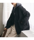 【ビューティ&ユース ユナイテッドアローズ/BEAUTY&YOUTH / UNITED ARROWS】のリバー テーラード ミドルコート BLACK|ID:prp329100004737981