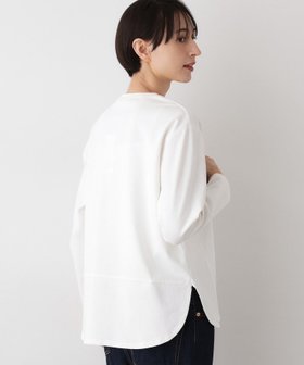 【デッサン/Dessin】の【美シルエット/洗える】切替カットソー 人気、トレンドファッション・服の通販 founy(ファニー) ファッション Fashion レディースファッション Fashion for Women トップス・カットソー Cut & Sew Tops カットソー・ベーシックTシャツ Cut-and-Sewn Tops / Stretch Tees & Basics インナー Innerwear カットソー Cut and Sewn Top カーディガン Cardigan, Knitwear シンプル Simple, Minimal ジャケット Jacket, Outerwear スマート Smart, Elegant デニム Denim, Jeans Material 冬 Winter / This Winter 切替 Switching, Contrast Panel 春 Spring 洗える Machine Washable 秋 Autumn |ID:prp329100004737985
