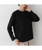 【デッサン/Dessin】の【美シルエット/洗える】切替カットソー 人気、トレンドファッション・服の通販 founy(ファニー) ファッション Fashion レディースファッション Fashion for Women トップス・カットソー Cut & Sew Tops カットソー・ベーシックTシャツ Cut-and-Sewn Tops / Stretch Tees & Basics インナー Innerwear カットソー Cut and Sewn Top カーディガン Cardigan, Knitwear シンプル Simple, Minimal ジャケット Jacket, Outerwear スマート Smart, Elegant デニム Denim, Jeans Material 冬 Winter / This Winter 切替 Switching, Contrast Panel 春 Spring 洗える Machine Washable 秋 Autumn thumbnail ブラック|ID: prp329100004737985 ipo3291000000034223781