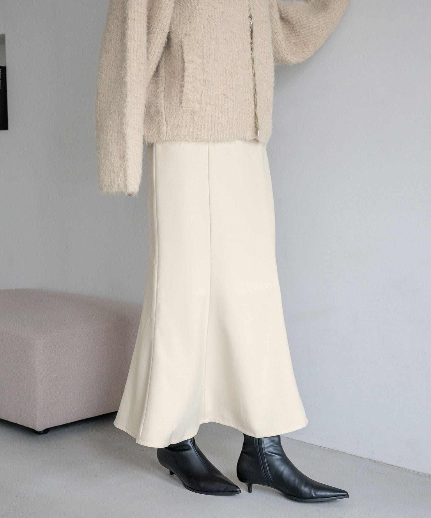 【ローリーズファーム/LOWRYS FARM】のウールライクマーメイドスカート インテリア・キッズ・メンズ・レディースファッション・服の通販 founy(ファニー) ファッション Fashion レディースファッション Fashion for Women スカート Skirts コンパクト Compact, Small Size フィット Fit, Slim Fit フレア Flare, Flared 切替 Switching, Contrast Panel 定番 Standard, Basic Item アイボリー|ID: prp329100004738002 ipo3291000000034436192