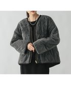 【グローバルワーク/GLOBAL WORK】のリバーシブルファーキルトブルゾン/494074 チャコール18|ID: prp329100004738004 ipo3291000000035009857