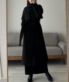 【ジュノア/JUNOAH】のLouere 2wayロングコート ブラック|ID: prp329100004738006 ipo3291000000034493855