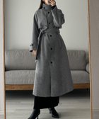 【ジュノア/JUNOAH】のLouere 2wayロングコート ダークグレー|ID: prp329100004738006 ipo3291000000034493857