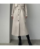 【ジュノア/JUNOAH】のLouere 2wayロングコート アイボリー|ID: prp329100004738006 ipo3291000000034493858