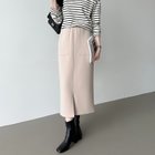 【ココモモ/COCOMOMO】の裏起毛あり/なしタイプ タイト ナロースカート ロング丈 ストレッチ スカート ベージュ|ID: prp329100004738007 ipo3291000000034577721