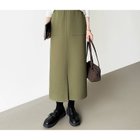 【ココモモ/COCOMOMO】の裏起毛あり/なしタイプ タイト ナロースカート ロング丈 ストレッチ スカート カーキ|ID: prp329100004738007 ipo3291000000034577727