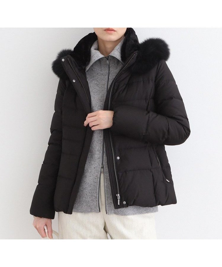 【インディヴィ/INDIVI】の【名品/撥水/抗菌防臭】ショート リサイクルダウンコート インテリア・キッズ・メンズ・レディースファッション・服の通販 founy(ファニー) 　ファッション　Fashion　レディースファッション　Fashion for Women　アウター　Coat / Outerwear Collection　コート・ロングコート・ピーコート　Long Coats, Peacoats & More　ダウンジャケット・軽量ダウン　Warm & Lightweight Down Jackets　ウォーム　Warm Fabric　抗菌　Antibacterial, Bacteria-Resistant　ショート　Short, Short Length　スマート　Smart, Elegant　セットアップ　Set-Up, Coordinated Outfit　ダウン　Down, Puffer　定番　Standard, Basic Item　人気　Popular, Best Seller　おすすめ　Recommended / Our Picks　ビジネス 仕事 通勤　Business / Work / Commuting　ブラック|ID: prp329100004738052 ipo3291000000034500057