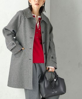 【シップス フォー ウィメン/SHIPS】の千鳥 / ソリッド ウール メルトン ステンカラー コート 人気、トレンドファッション・服の通販 founy(ファニー) ファッション Fashion レディースファッション Fashion for Women アウター Coat / Outerwear Collection コート・ロングコート・ピーコート Long Coats, Peacoats & More ショート Short, Short Length シンプル Simple, Minimal スリーブ Sleeve, Long Sleeve / Short Sleeve フラップ Flap, Flap Pocket ポケット Pocket, Pocket Detail メルトン Melton, Heavy Wool ロング Long, Long-Length おすすめ Recommended / Our Picks 2025年 2025 2025-2026秋冬・A/W Autumn/Winter 2025–26 AW25–26 |ID:prp329100004738059