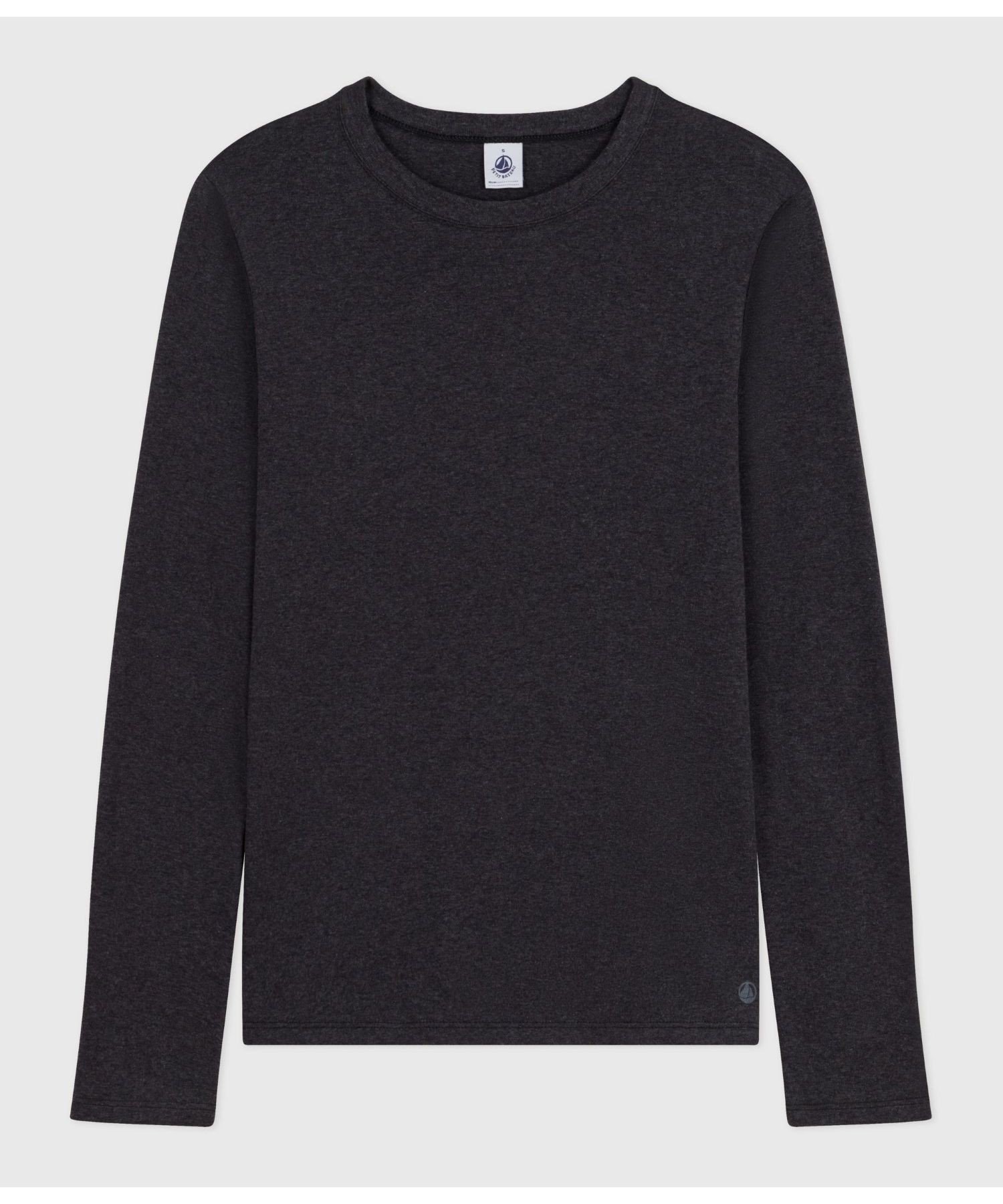 【プチバトー/PETIT BATEAU】の長袖Tシャツ インテリア・キッズ・メンズ・レディースファッション・服の通販 founy(ファニー)  ファッション Fashion レディースファッション Fashion for Women トップス・カットソー Cut & Sew Tops シャツ・ブラウス・オフィスカジュアル Elegant Blouses & Button-Ups ロングTシャツ・Tシャツ Longline T-Shirts & Tees インナー Innerwear シンプル Simple, Minimal 定番 Standard, Basic Item 長袖 Long Sleeve, Full Sleeve チャコールグレー|ID: prp329100004738091 ipo3291000000034224461