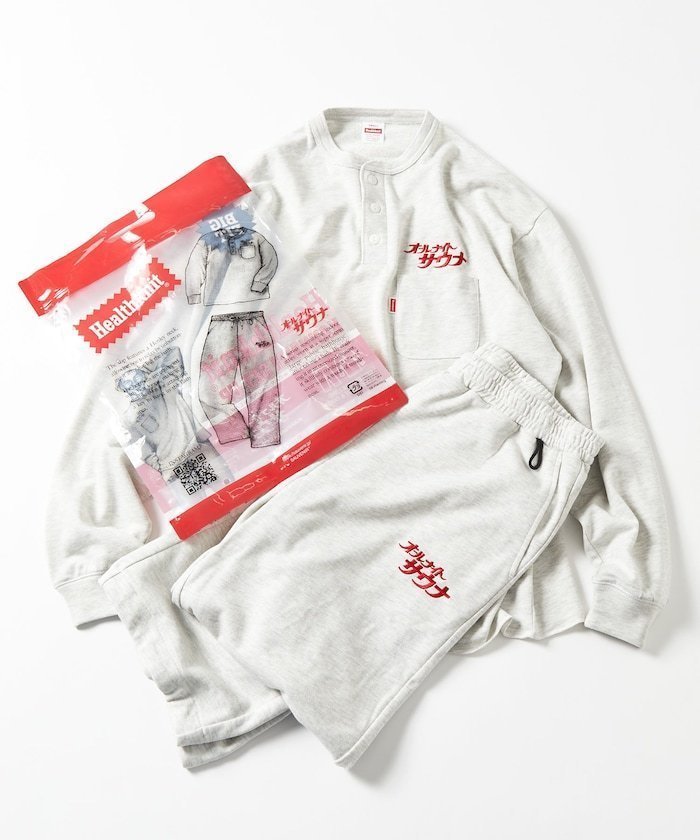 【フリークスストア/FREAK'S STORE】の別注 L/S KANNAIGI by Healthknit/裏毛/長袖館内着/ヘルスニット 25AW インテリア・キッズ・メンズ・レディースファッション・服の通販 founy(ファニー) https://founy.com/ ファッション Fashion レディースファッション Fashion for Women トップス・カットソー Cut & Sew Tops ニット Knit Tops & Sweaters カーゴパンツ Cargo Pants, Utility Pants セットアップ Set-Up, Coordinated Outfit デニム Denim, Jeans Material ドローコード Drawcord, Drawstring Cord 定番 Standard, Basic Item 人気 Popular, Best Seller 長袖 Long Sleeve, Full Sleeve ベーシック Basic, Essential ポケット Pocket, Pocket Detail 別注 Limited Edition, Custom Order リラックス Relax, Relaxed Fit ワーク Workwear, Utility Style A/W・秋冬 Autumn/Winter 冬 Winter / This Winter おすすめ Recommended / Our Picks お家時間・ステイホーム Stay Home / At Home 2025年 2025 2025-2026秋冬・A/W Autumn/Winter 2025–26 AW25–26 |ID: prp329100004738136 ipo3291000000034224765