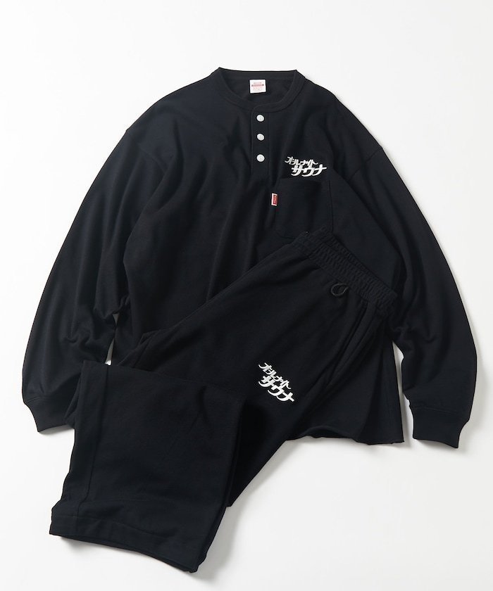 【フリークスストア/FREAK'S STORE】の別注 L/S KANNAIGI by Healthknit/裏毛/長袖館内着/ヘルスニット 25AW インテリア・キッズ・メンズ・レディースファッション・服の通販 founy(ファニー) 　ファッション　Fashion　レディースファッション　Fashion for Women　トップス・カットソー　Cut & Sew Tops　ニット　Knit Tops & Sweaters　カーゴパンツ　Cargo Pants, Utility Pants　セットアップ　Set-Up, Coordinated Outfit　デニム　Denim, Jeans Material　ドローコード　Drawcord, Drawstring Cord　定番　Standard, Basic Item　人気　Popular, Best Seller　長袖　Long Sleeve, Full Sleeve　ベーシック　Basic, Essential　ポケット　Pocket, Pocket Detail　別注　Limited Edition, Custom Order　リラックス　Relax, Relaxed Fit　ワーク　Workwear, Utility Style　A/W・秋冬　Autumn/Winter　冬　Winter / This Winter　おすすめ　Recommended / Our Picks　お家時間・ステイホーム　Stay Home / At Home　2025年　2025　2025-2026秋冬・A/W　Autumn/Winter 2025–26 AW25–26　ブラック|ID: prp329100004738136 ipo3291000000034224767