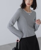 【フリーズマート/FREE'S MART】のコンパクトフリルカットソー 人気、トレンドファッション・服の通販 founy(ファニー) ファッション Fashion レディースファッション Fashion for Women トップス・カットソー Cut & Sew Tops カットソー・ベーシックTシャツ Cut-and-Sewn Tops / Stretch Tees & Basics おすすめ Recommended / Our Picks カーディガン Cardigan, Knitwear コンパクト Compact, Small Size ショート Short, Short Length シンプル Simple, Minimal トレンド Trend, Trending Now リボン Ribbon, Bow レース Lace, Lace Fabric 今季 This Season, Current Season 春 Spring A/W・秋冬 Autumn/Winter thumbnail グレー|ID: prp329100004738178 ipo3291000000034225003