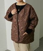 【イア パピヨネ/ear PAPILLONNER】のキルティングジャケット25【SUM1 STYLE】 人気、トレンドファッション・服の通販 founy(ファニー) ファッション Fashion レディースファッション Fashion for Women アウター Coat / Outerwear Collection レディースジャケット・軽アウター Jackets ウェーブ Wavy Pattern キルティング Quilted, Quilting コンパクト Compact, Small Size 軽量 Lightweight, Ultra Light サロペット Overalls, Salopette シンプル Simple, Minimal ジャケット Jacket, Outerwear スポーツ Sports, Activewear 人気 Popular, Best Seller バランス Balance, Style Balance ボトム Bottoms, Lower Wear ポケット Pocket, Pocket Detail おすすめ Recommended / Our Picks thumbnail ブラウン|ID: prp329100004738187 ipo3291000000034870598