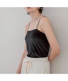 【ベイフロー/BAYFLOW】の【bijorie】ベロア カップ付きキャミソール/NEW BASIC series ブラック|ID: prp329100004738315 ipo3291000000034225806