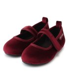 【ナルミヤ オンライン/NARUMIYA ONELINE / KIDS】のワンストラップベロアシューズ 人気、トレンドファッション・服の通販 founy(ファニー) ファッション Fashion キッズファッション Fashion for Kids シューズ Shoes, Footwear フォーマル Formal, Dressy ベロア Velour, Soft Velvet thumbnail ダーク レッド|ID: prp329100004738336 ipo3291000000034225935