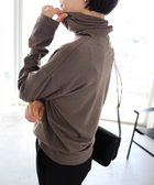 【アンドミー/andme】のメリノ クレープジャージー調 タートルネック トップス evernavy エバーネイビー モカブラウン|ID: prp329100004738350 ipo3291000000034226046