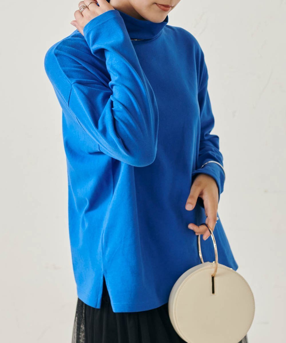 【ラナン/Ranan】のBC 吸湿発熱!シンプルタートルネック インテリア・キッズ・メンズ・レディースファッション・服の通販 founy(ファニー) 　ファッション　Fashion　レディースファッション　Fashion for Women　トップス・カットソー　Cut & Sew Tops　タートルネック・ハイネックトップス　Turtlenecks & High-Neck Tops　インナー　Innerwear　春　Spring　カットソー　Cut and Sewn Top　シンプル　Simple, Minimal　タートルネック　Turtleneck, High Neck　人気　Popular, Best Seller　ボトム　Bottoms, Lower Wear　冬　Winter / This Winter　2023年　2023　2023-2024秋冬・A/W　Autumn/Winter 2023–24 AW23–24　エレガント 上品　Elegant　ブルー|ID: prp329100004738361 ipo3291000000034226132