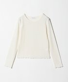 【ユナイテッドアローズ/UNITED ARROWS】のフラワーレース コンパクトTシャツ A DAY IN THE LIFE OFF WHITE|ID: prp329100004738382 ipo3291000000034772676