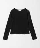 【ユナイテッドアローズ/UNITED ARROWS】のフラワーレース コンパクトTシャツ A DAY IN THE LIFE BLACK|ID: prp329100004738382 ipo3291000000034849594