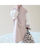 【デビロック/devirock / KIDS】のスフレスウェット 袖ボア ハーフジップ 裏起毛ワンピース 長袖ワンピース 25AW 人気、トレンドファッション・服の通販 founy(ファニー) ファッション Fashion キッズファッション Fashion for Kids ワンピース Dresses トレンド Trend, Trending Now 長袖 Long Sleeve, Full Sleeve おすすめ Recommended / Our Picks 2025年 2025 2025-2026秋冬・A/W Autumn/Winter 2025–26 AW25–26 thumbnail ピンクベージュ|ID: prp329100004738387 ipo3291000000034702929