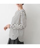 【デッサン/Dessin】の【選べる首元デザイン/洗える】クルーネックロングTシャツ 人気、トレンドファッション・服の通販 founy(ファニー) ファッション Fashion レディースファッション Fashion for Women トップス・カットソー Cut & Sew Tops シャツ・ブラウス・オフィスカジュアル Elegant Blouses & Button-Ups ロングTシャツ・Tシャツ Longline T-Shirts & Tees インナー Innerwear カーディガン Cardigan, Knitwear スマート Smart, Elegant デニム Denim, Jeans Material ベスト Vest, Waistcoat ワンポイント One Point, Statement Accent 洗える Machine Washable A/W・秋冬 Autumn/Winter thumbnail ブラック|ID: prp329100004738391 ipo3291000000034226321