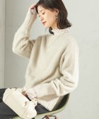 【シップス フォー ウィメン/SHIPS】の【一部WEB限定】 手洗い可能 フォックス クルーネック ニット プルオーバー 人気、トレンドファッション・服の通販 founy(ファニー) ファッション Fashion レディースファッション Fashion for Women トップス・カットソー Cut & Sew Tops ニット Knit Tops & Sweaters カジュアルプルオーバー・ニットトップス Pullovers & Knit Tops / Casual Pullovers コンパクト Compact, Small Size シンプル Simple, Minimal フォックス Fox, Fox Fur ボトム Bottoms, Lower Wear ポケット Pocket, Pocket Detail ワイド Wide, Wide Fit エレガント 上品 Elegant 2025年 2025 2025-2026秋冬・A/W Autumn/Winter 2025–26 AW25–26 thumbnail オフホワイト|ID: prp329100004738394 ipo3291000000034882488