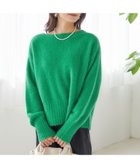 【シップス フォー ウィメン/SHIPS】の【一部WEB限定】 手洗い可能 フォックス クルーネック ニット プルオーバー 人気、トレンドファッション・服の通販 founy(ファニー) ファッション Fashion レディースファッション Fashion for Women トップス・カットソー Cut & Sew Tops ニット Knit Tops & Sweaters カジュアルプルオーバー・ニットトップス Pullovers & Knit Tops / Casual Pullovers コンパクト Compact, Small Size シンプル Simple, Minimal フォックス Fox, Fox Fur ボトム Bottoms, Lower Wear ポケット Pocket, Pocket Detail ワイド Wide, Wide Fit エレガント 上品 Elegant 2025年 2025 2025-2026秋冬・A/W Autumn/Winter 2025–26 AW25–26 thumbnail グリーン|ID: prp329100004738394 ipo3291000000034882493