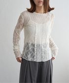 【ノッチ/notch】のレースパッチワークロンT 人気、トレンドファッション・服の通販 founy(ファニー) ファッション Fashion レディースファッション Fashion for Women トップス・カットソー Cut & Sew Tops ロングTシャツ・Tシャツ Longline T-Shirts & Tees シアー Sheer, See-Through シンプル Simple, Minimal スラックス Slacks, Dress Pants デニム Denim, Jeans Material パッチワーク Patchwork, Mixed Fabric レース Lace, Lace Fabric ロング Long, Long-Length 春 Spring thumbnail ホワイト|ID: prp329100004738397 ipo3291000000034226359