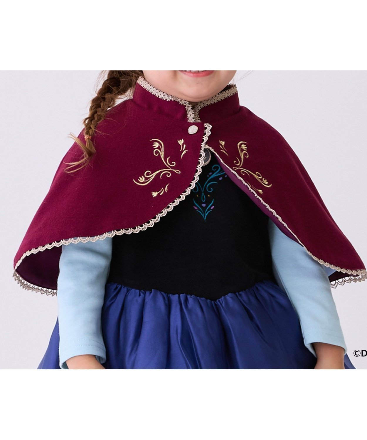 【ナルミヤ オンライン/NARUMIYA ONELINE / KIDS】の【Disney】なりきりケープ インテリア・キッズ・メンズ・レディースファッション・服の通販 founy(ファニー) 　ファッション　Fashion　キッズファッション　Fashion for Kids　キャラクター　Character, Licensed Characters　レース　Lace, Lace Fabric　プラム|ID: prp329100004738399 ipo3291000000034226387