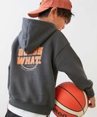 【デビロック/devirock / KIDS】のデビラボ プリント裏起毛プルパーカー プルパーカー パーカー トップス 25AW 人気、トレンドファッション・服の通販 founy(ファニー) ファッション Fashion キッズファッション Fashion for Kids トップス・カットソー Cut & Sew Tops トレンド Trend, Trending Now パーカー Hoodie, Parka プリント Print, Printed Pattern おすすめ Recommended / Our Picks 2025年 2025 2025-2026秋冬・A/W Autumn/Winter 2025–26 AW25–26 thumbnail 008-バックロゴ-スミクロ|ID: prp329100004738434 ipo3291000000034405506