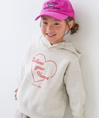 【デビロック/devirock / KIDS】のデビラボ プリント裏起毛プルパーカー プルパーカー パーカー トップス 25AW 007-ハート-オートミール|ID: prp329100004738434 ipo3291000000034900641